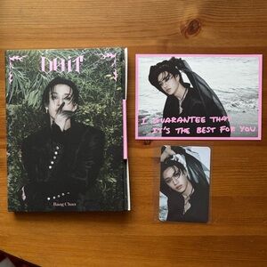 Stray Kids Do It BangChan Accordion Album with Photocard and Postcard